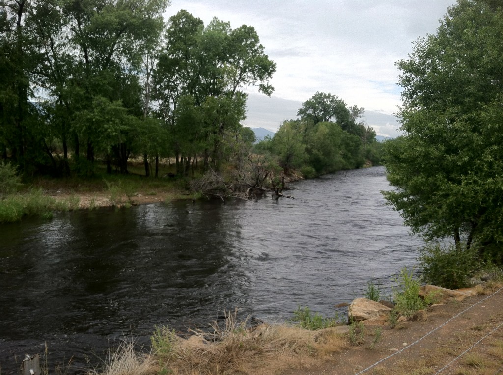 Cache la Poudre River runs black with High Park fire soot after flooding rains